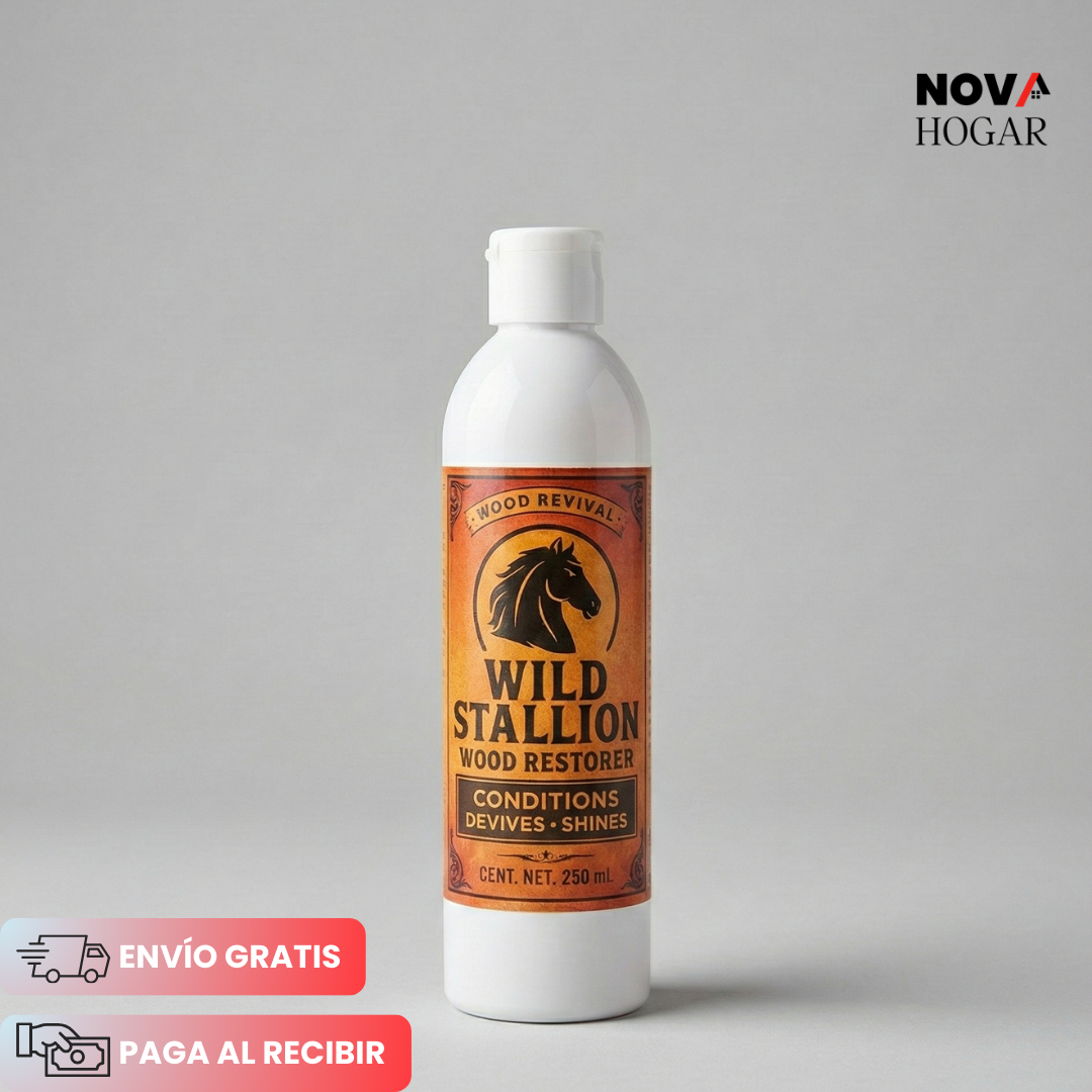 2x1 Wild Stallion™ Restaurador y Acondicionador de Maderas