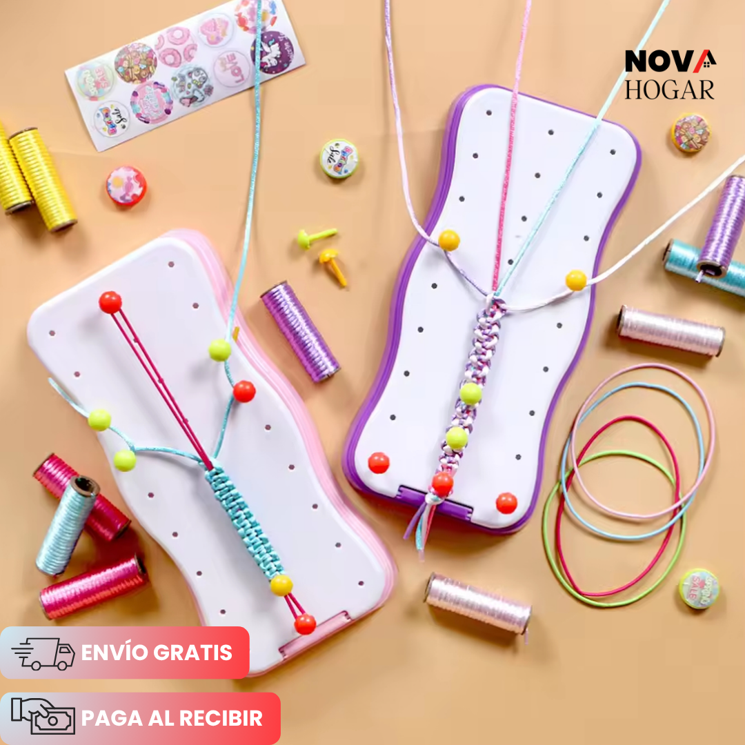 CharmLoom™ Kit Creativo de Bisutería para Niñas