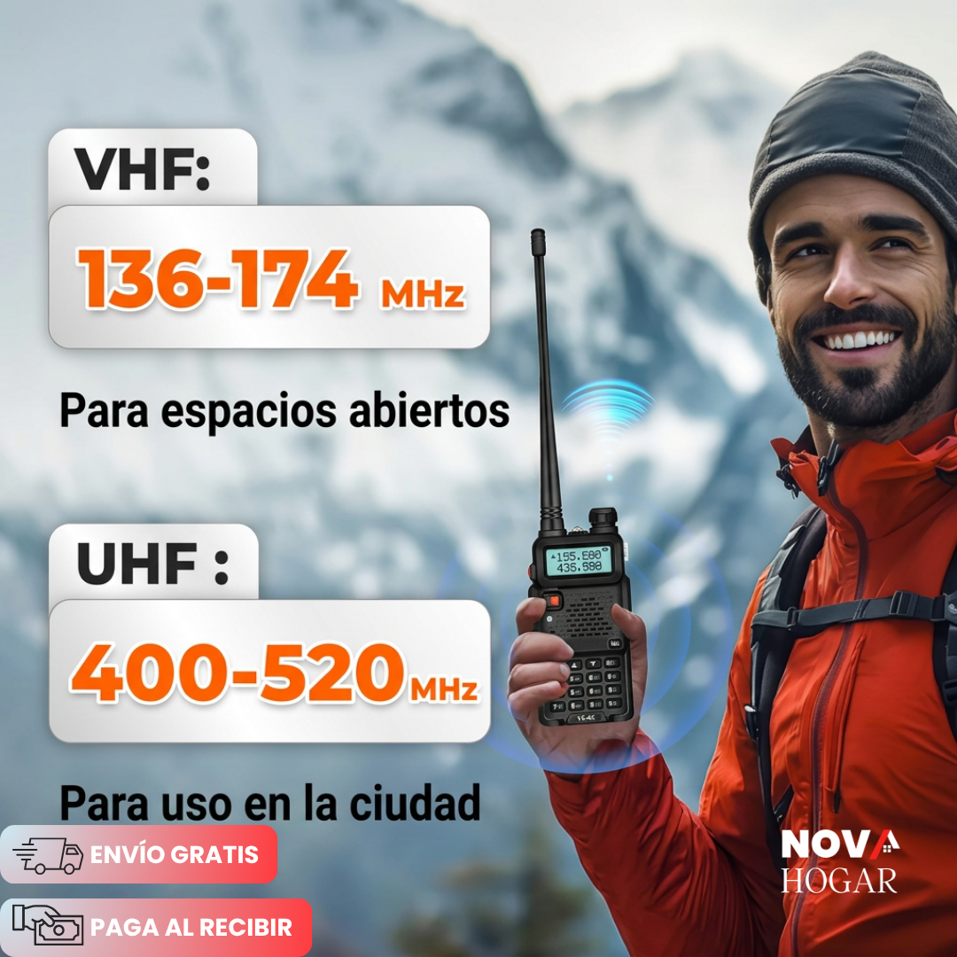 BaoFeng UV-5R™ Radio Bidireccional De Largo Alcance