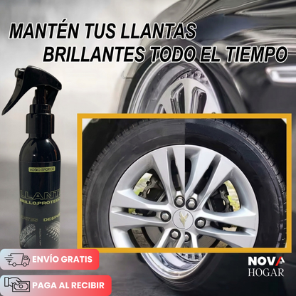PolyShield™ Spray Protector y Abrillantador para Neumáticos