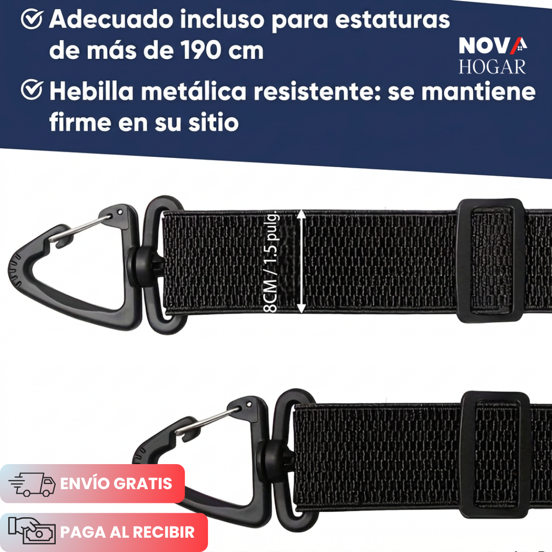 X-Strap™ Tirantes en X Ajustables para Trabajo Pesado