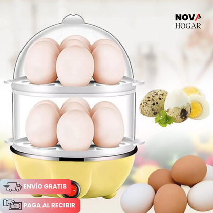 SteamEgg™ 2.0 Hervidor de Huevos Eléctrico 2 Niveles