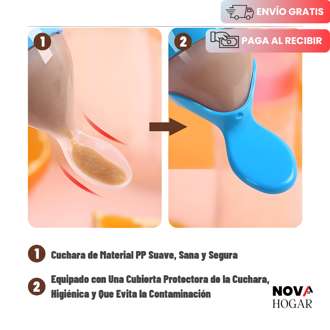 EasySpoon™ Biberón de Cuchara Dispensadora para Bebés