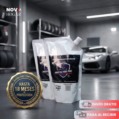 ProtecTire Pro™ Kit Sellador Antipinchazos para Motos