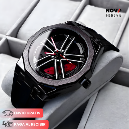 ChronoRim™ Elegante Reloj Inspirado en Ingeniería Automotriz