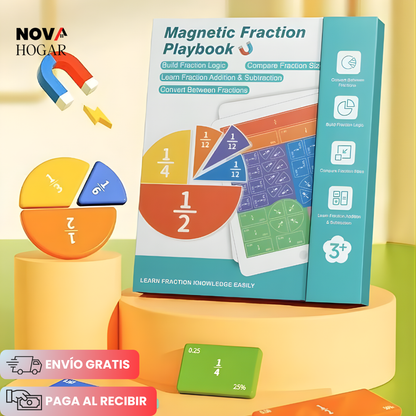 MathSlicer™ Libro Magnético de Matemáticas Didácticas