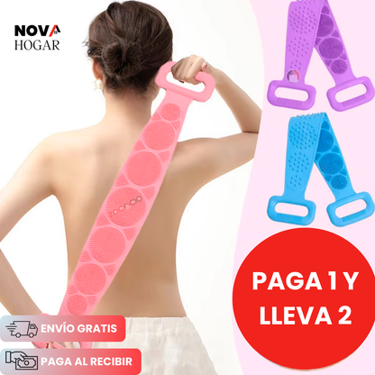 2x1 ScrubFlex™ Banda de Baño Exfoliante para Cuidado de Piel