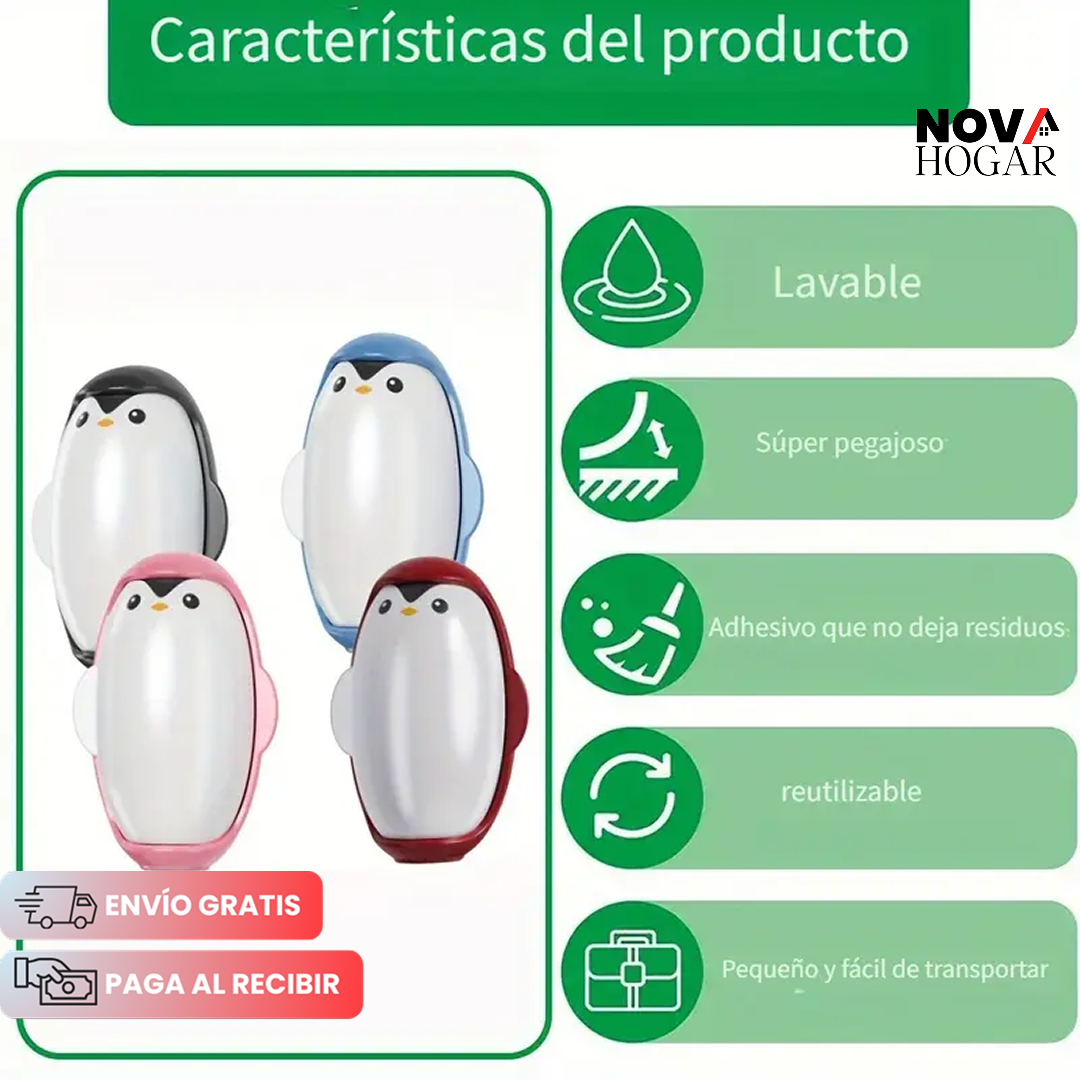 2x1 StickyPaws™ Rodillo Pegajoso de Limpieza