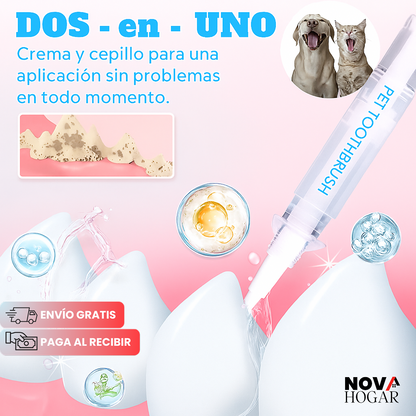 2x1 SmilPet™ Gel Dental Reparador para Mascotas