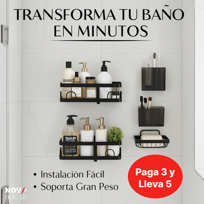 Nueva Plant BathRack™ Pack x5 Organizador de Baño Premium (Copia)