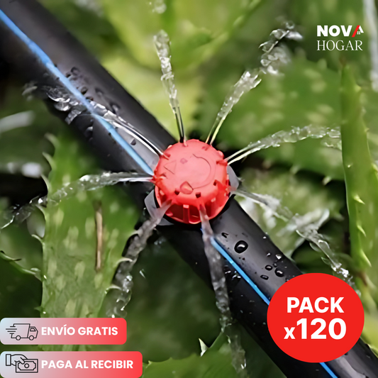 Pack x120 AquaSprout™ Rociador Ajustable para Jardín