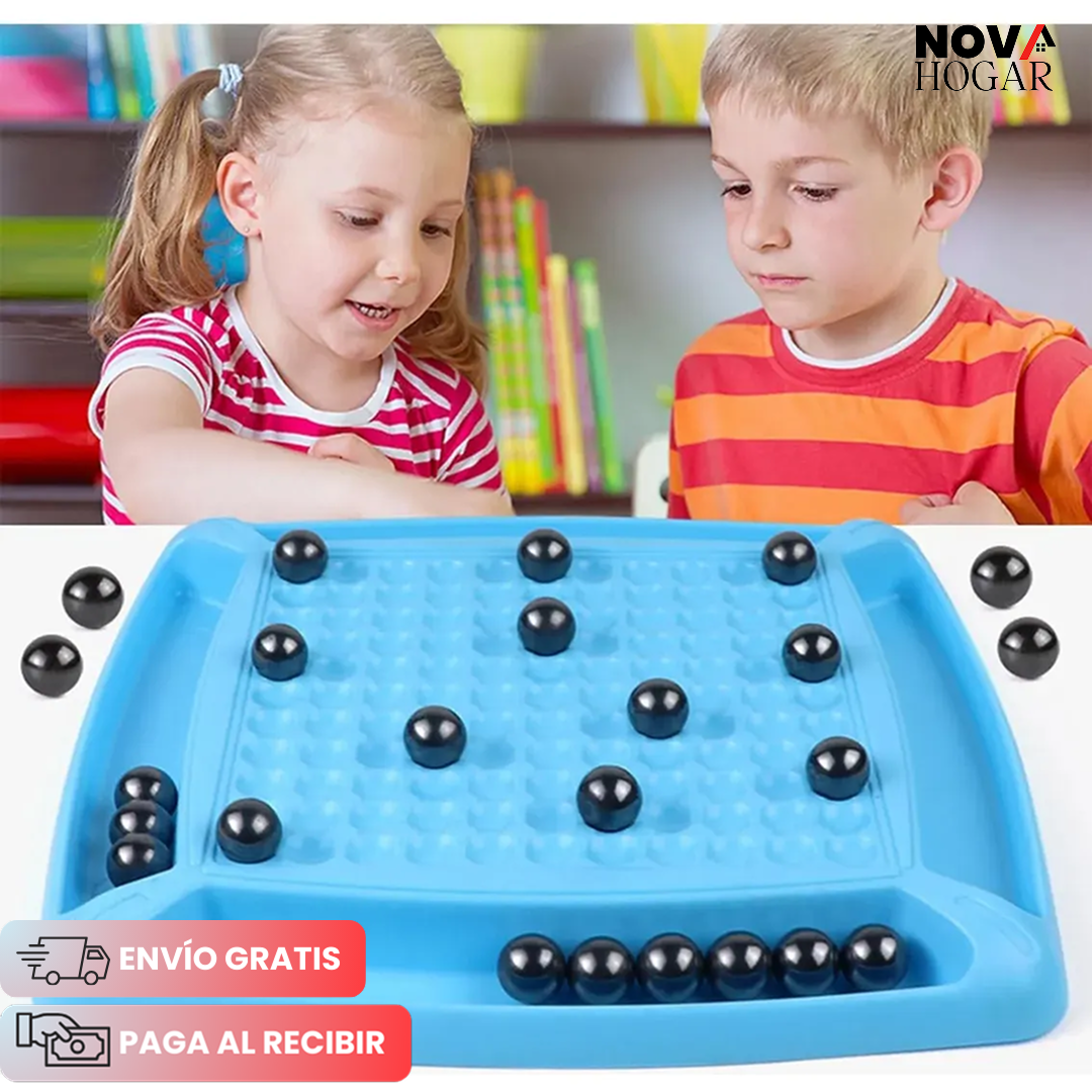MagnaChess™ Juego de Estrategia Magnético Familiar