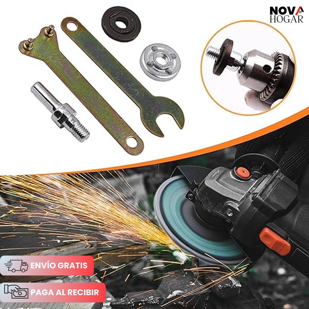DrillPro™ Kit Convertidor de Taladro a Pulidora