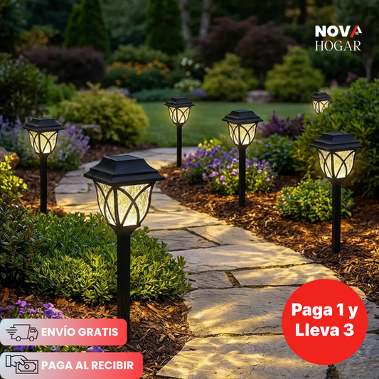 LumaFlare™ Antorchas Solares Para Jardines Elegantes