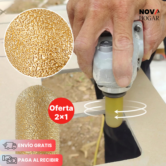 2x1 BrazeMax™ Broca Pulidora para Acabados Rápidos