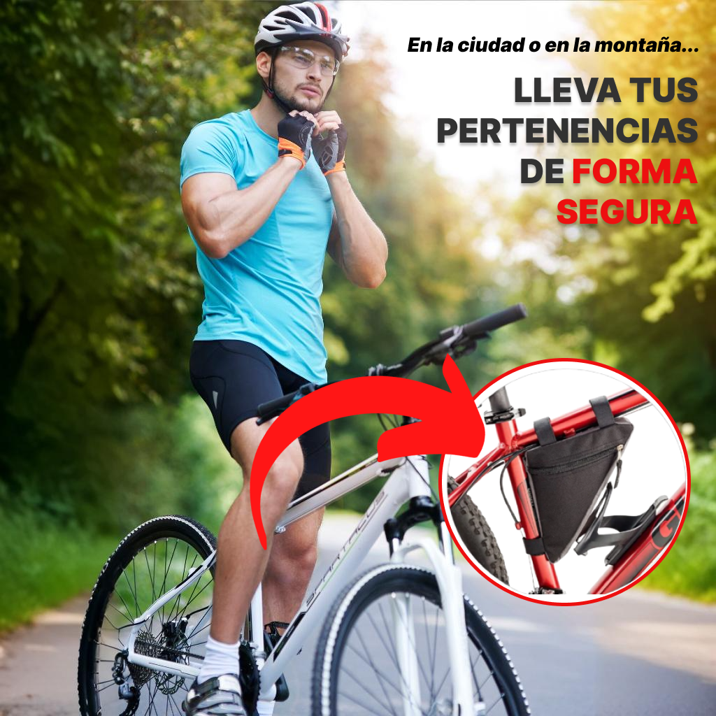 CyclePack™ Organizador Triangular para Bicicletas