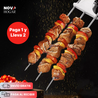 2x1 GrillTamer™ Tenedor de Acero Inoxidable para BBQ