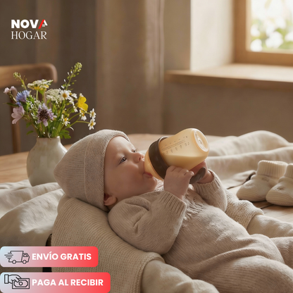 MommyTouch™ Biberón Silicona Sensación Real Materna