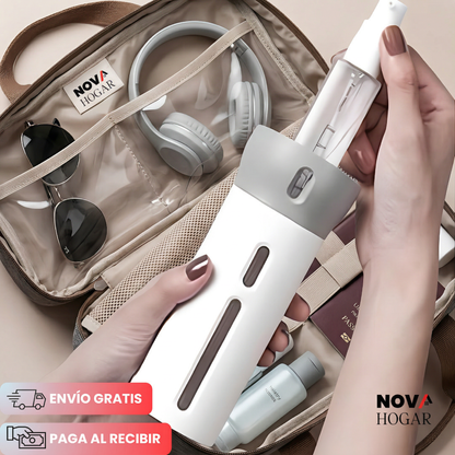 QuadPack™ Organizador Portátil De Líquidos par Viajes