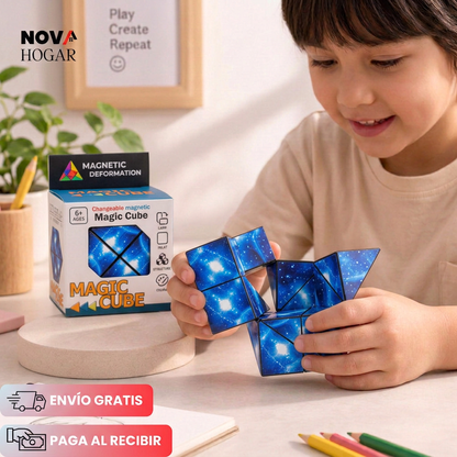 2x1 ZenCube™ Cubo Antiestrés Silencioso Plegable