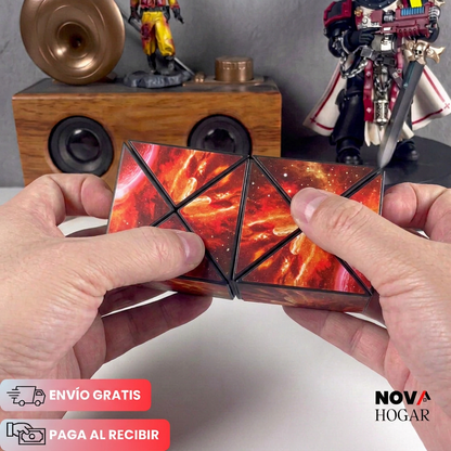 2x1 ZenCube™ Cubo Antiestrés Silencioso Plegable