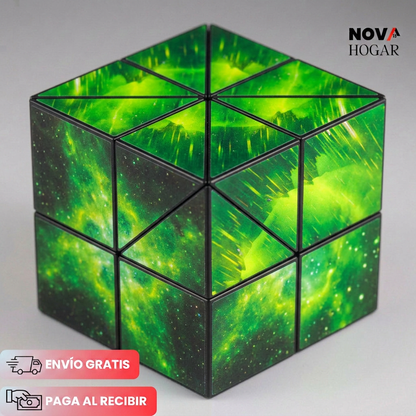2x1 ZenCube™ Cubo Antiestrés Silencioso Plegable