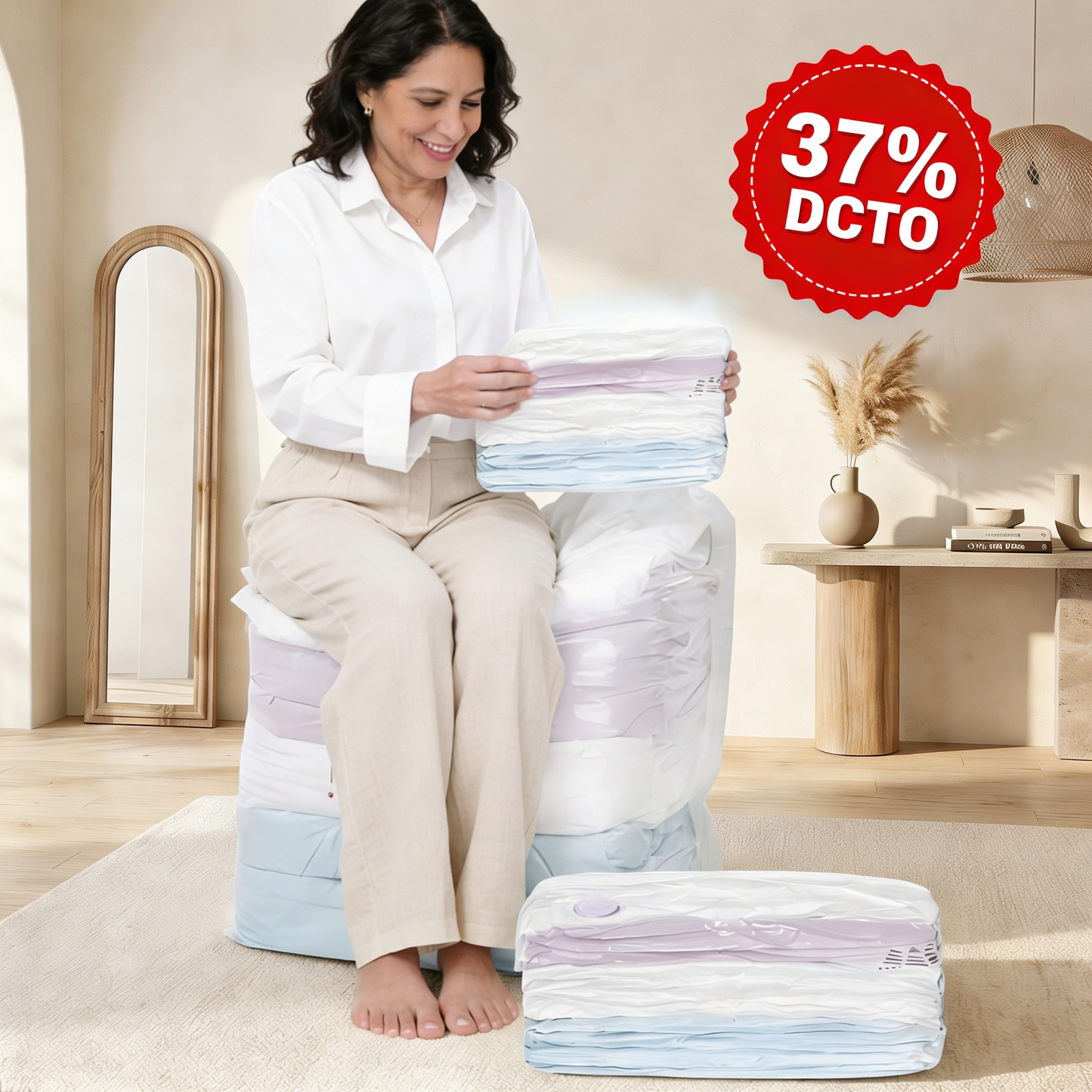 AirLessBag™ Pack x6 Bolsas al Vacío de Gran Capacidad