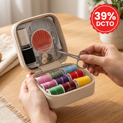 SwiftStitch™ Kit de Costura Portátil Profesional de 46 Piezas
