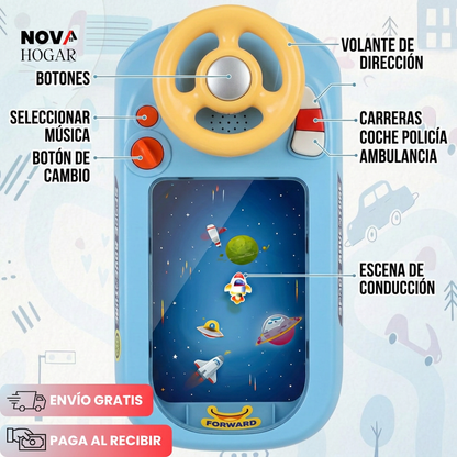 MiniDrive™ Simulador de Conducción de Nave espacial para Niños