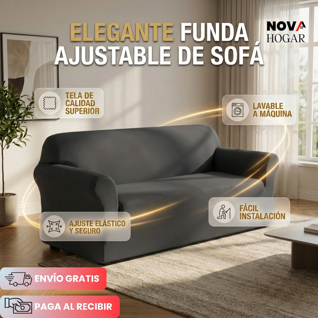 FlexiHome™ Funda Elástica Renovadora de Sofás Doble
