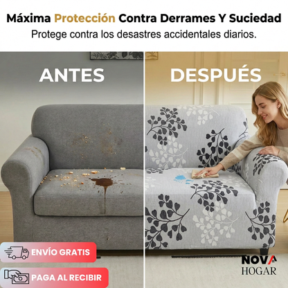 FlexiHome™ Funda Elástica Renovadora de Sofás Doble