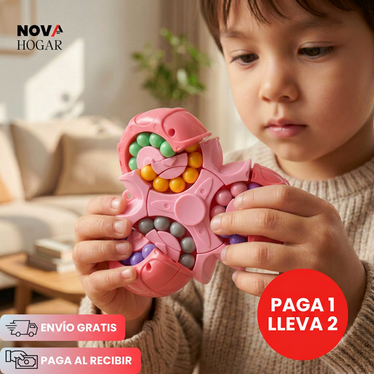 2x1 FocusSpin™ Rompecabezas Anti-Estrés Giratorio