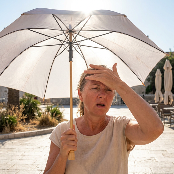 Deja pasar calor y rayos UV