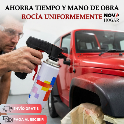 2x1 SprayMaster™ Pistola Adaptadora Para Aerosoles Profesional